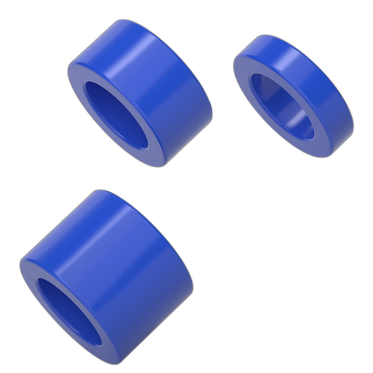 ruff GEAR Super Stretch Cock and Ball Set Blue