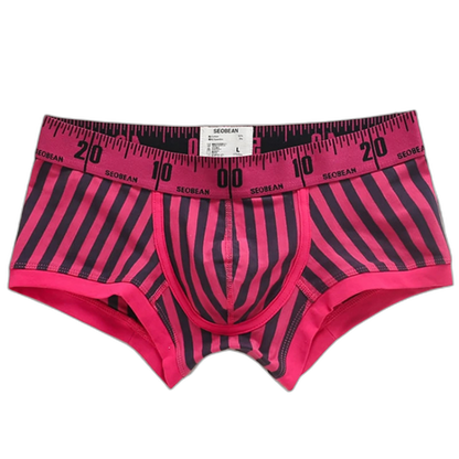 SEOBEAN Measure Up Cotton Boxer Briefs
