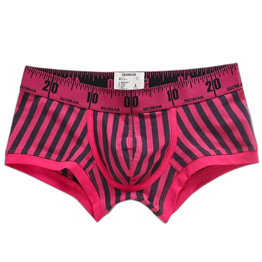 SEOBEAN Measure Up Cotton Boxer Briefs