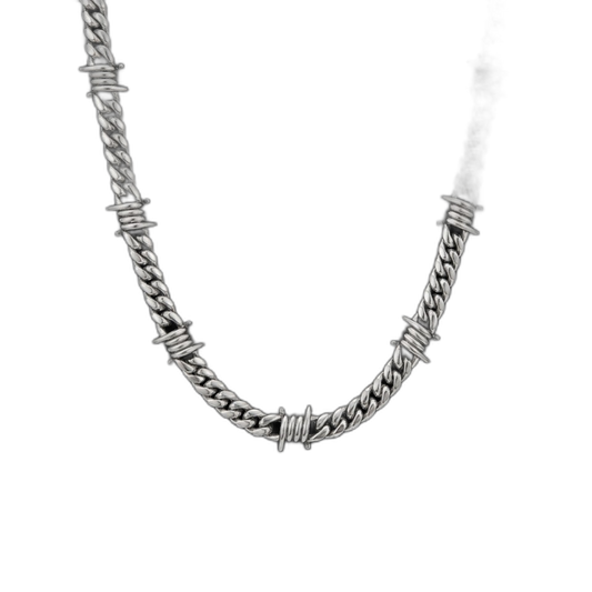 9mm Barb Wire Cuban Chain
