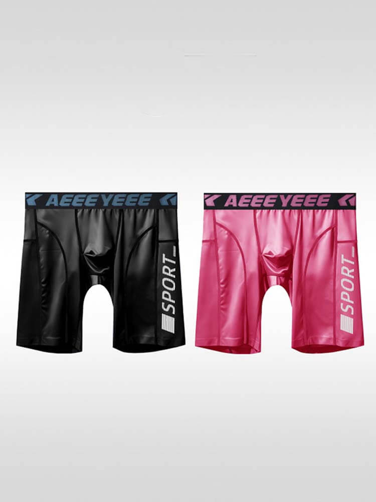 Men's High Elasticity Tight-Fit Quick-Dry Sports Shorts