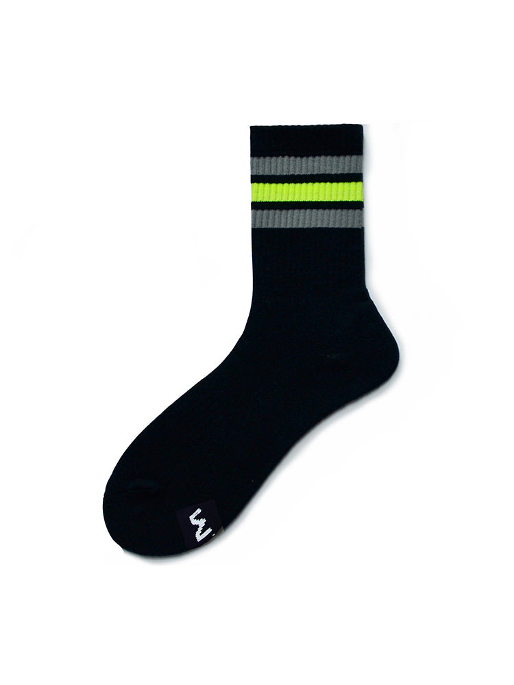 Rainbow Striped Sports Cotton Socks