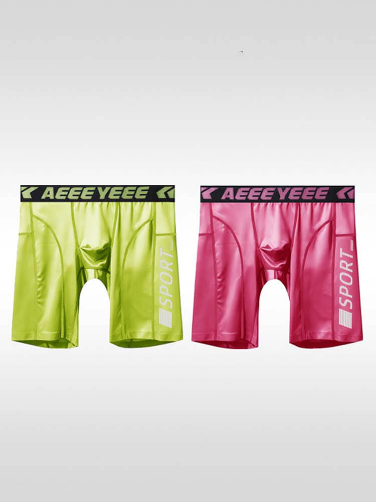 Men's High Elasticity Tight-Fit Quick-Dry Sports Shorts