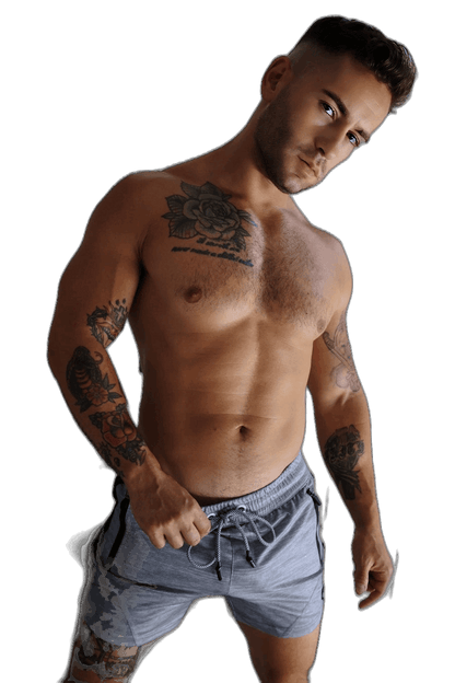 Breedwell Trade Trainer Shorts Grey Heather