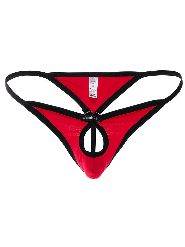 Men's Sexy Cotton T-Back Thong Briefs