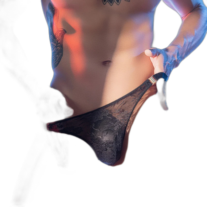 Bold Men Demand Bold Strings Thong