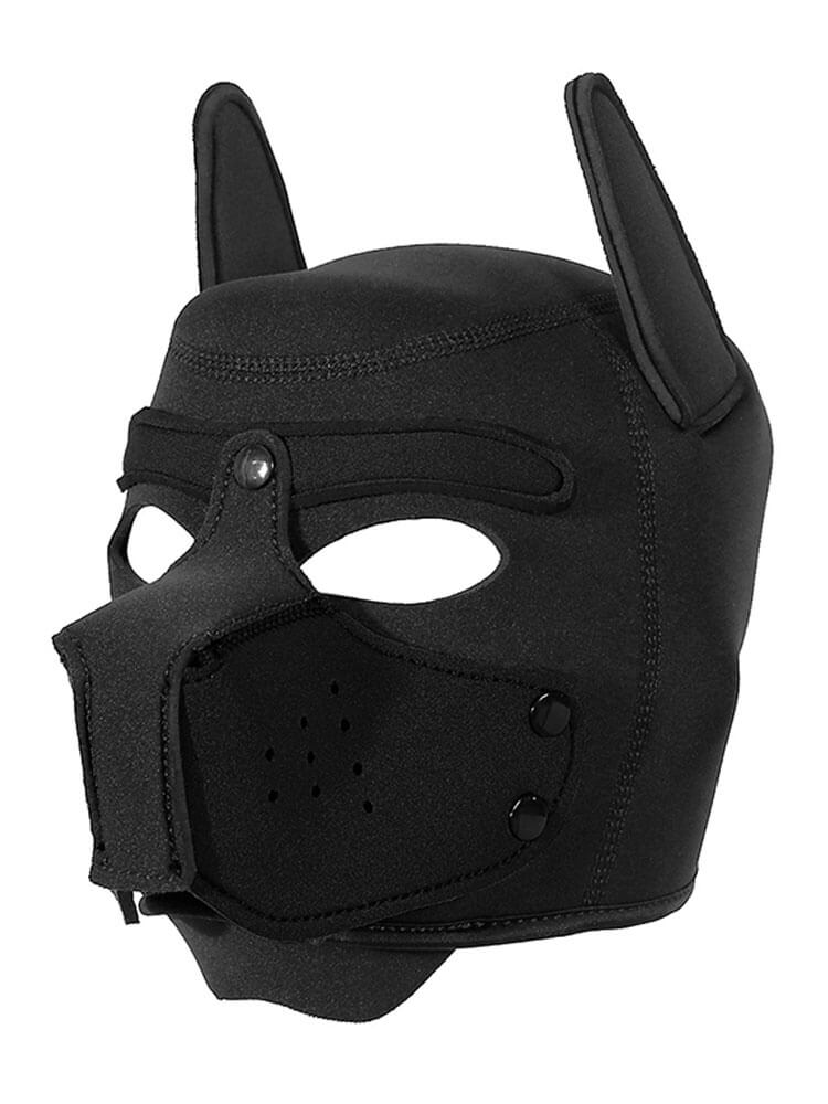 BDSM Roleplay Gear Dog Head Style Hood