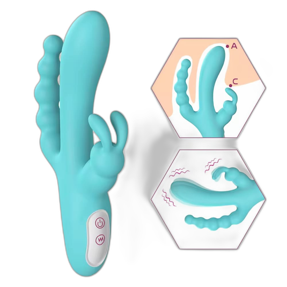 Joker - Rechargeable Triple Rabbit Vibrator