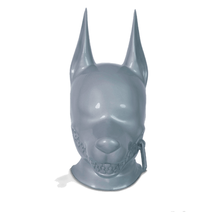 Furrjoi Zipper Dog Hood Silver