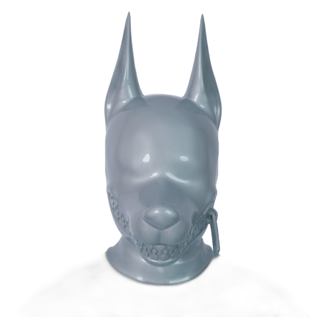 Furrjoi Zipper Dog Hood Silver