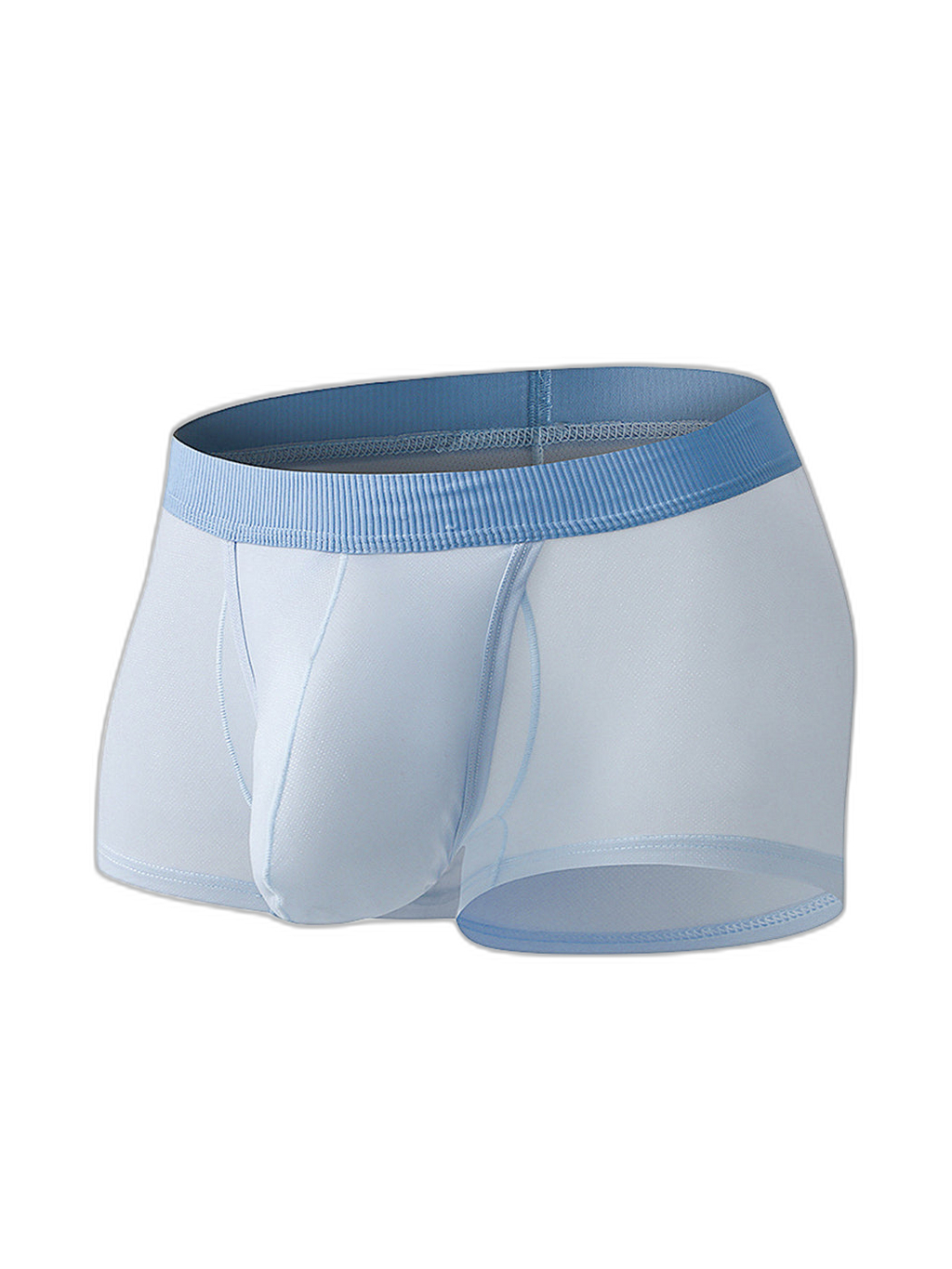 2 Pack Men's Ultra-Thin Trunks with Open Fly