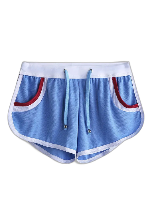 2 Pack Drawstring Leisure Men's Loose Boxer Shorts