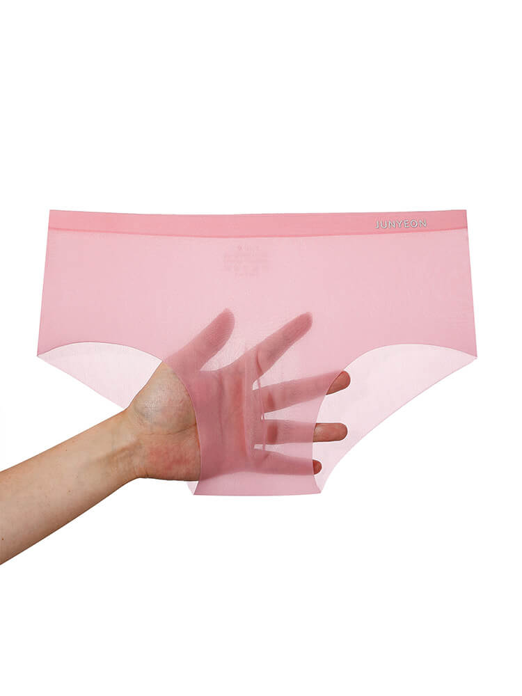 Men's Sexy Sheer Breathable Nude-Feel Ice Silk Briefs