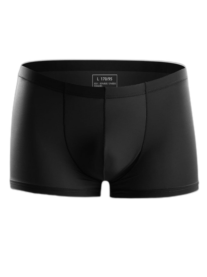 4 Pack Cooling Silk Bulge Pouch Men's Underwear