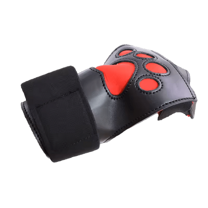 Paw Gloves Red