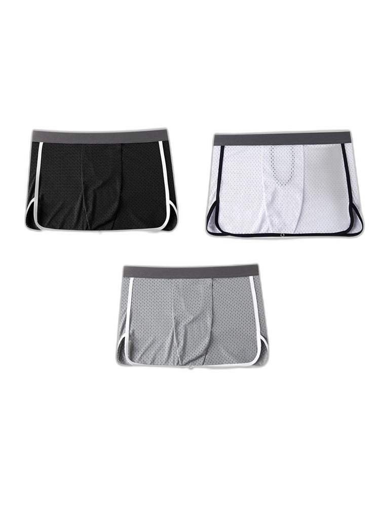 Men's  Button Casual U-Shaped Roman Skirt Dual-Purpose Arrow Pants Underwear