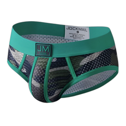 Camo Mesh Briefs