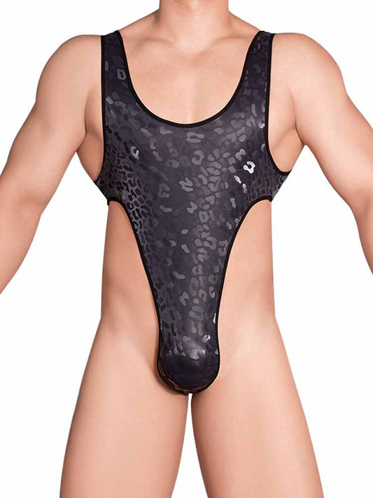 Men's Sexy High Fork Bodysuit