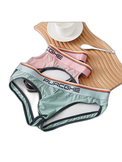 3 Pack Men's Low-Rise Ice Silk Jockstrap