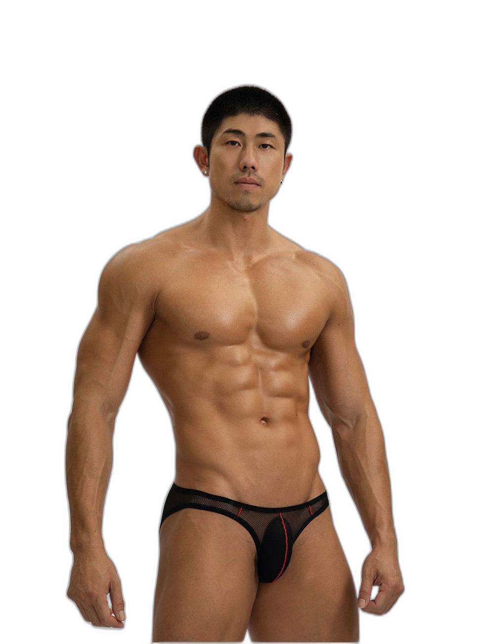 2 Pack Men’s See-through Mesh Bikini