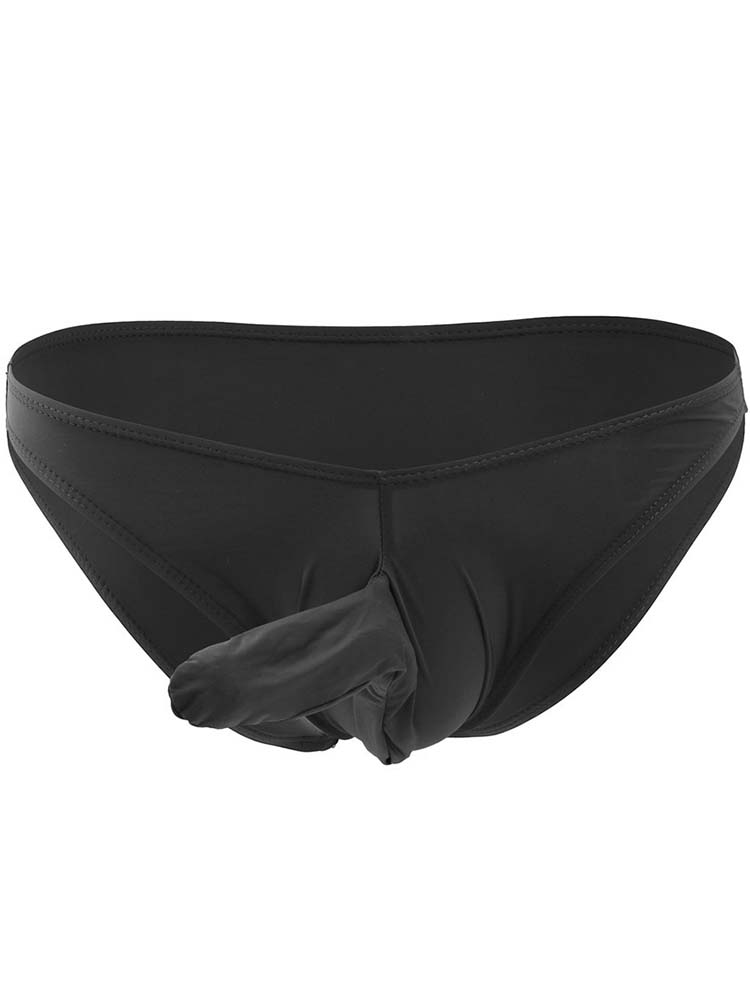 Men's Low-Rise Ice Silk Elephant Nose Briefs