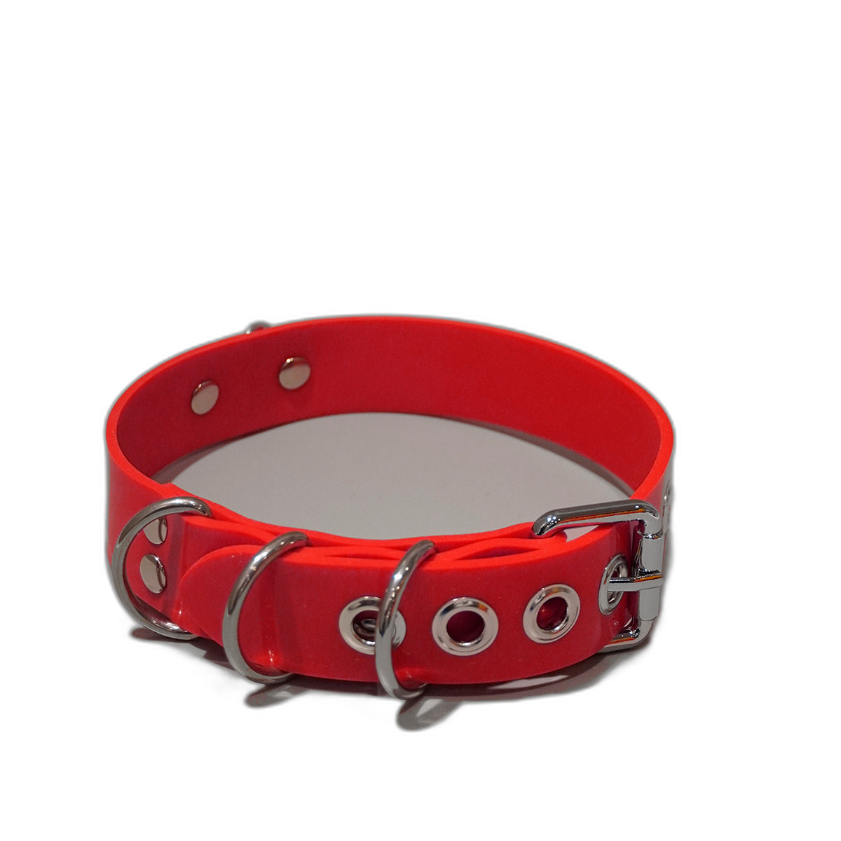 Multi-D Buckle Style Silicone Collar