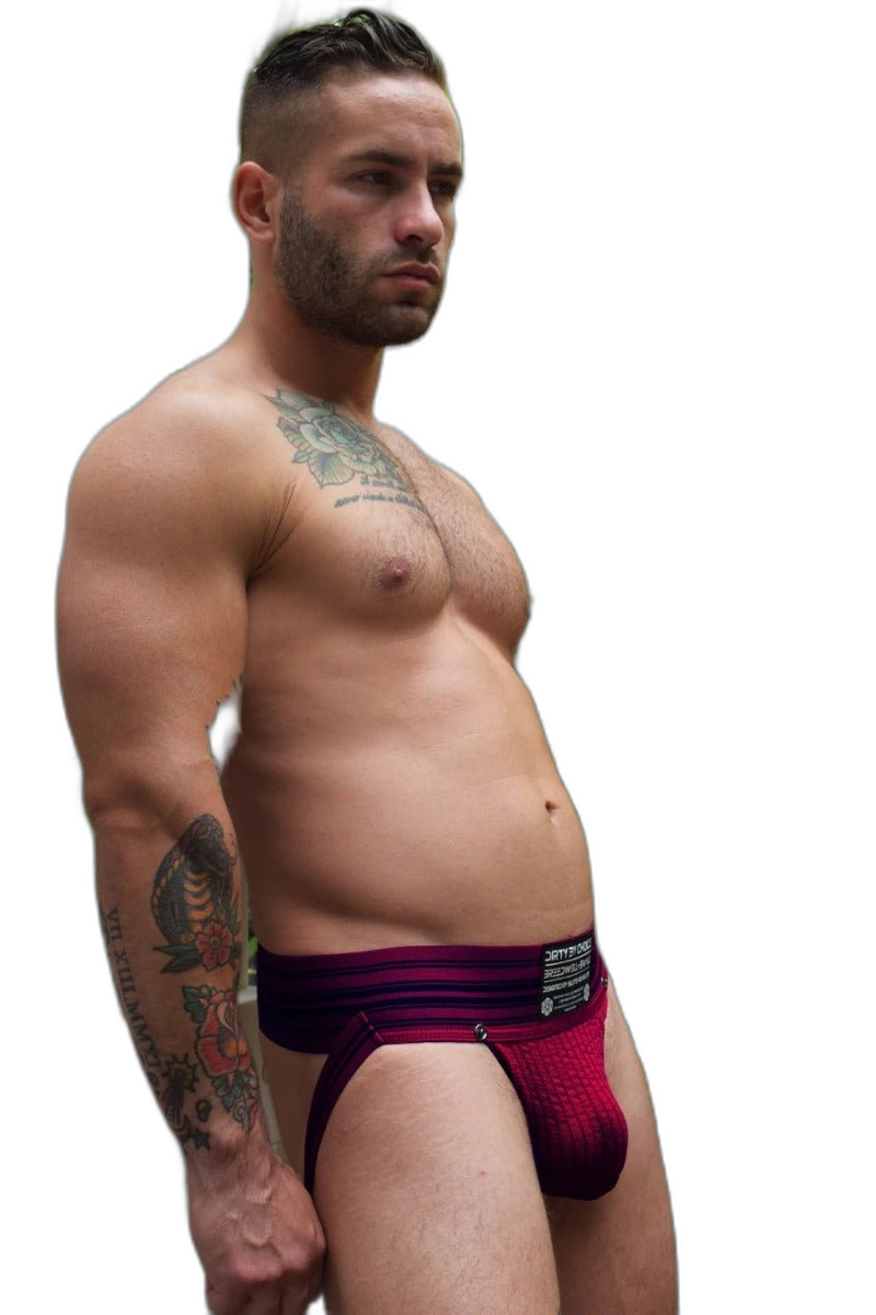 Breedwell Cumdump Jockstrap Burgundy