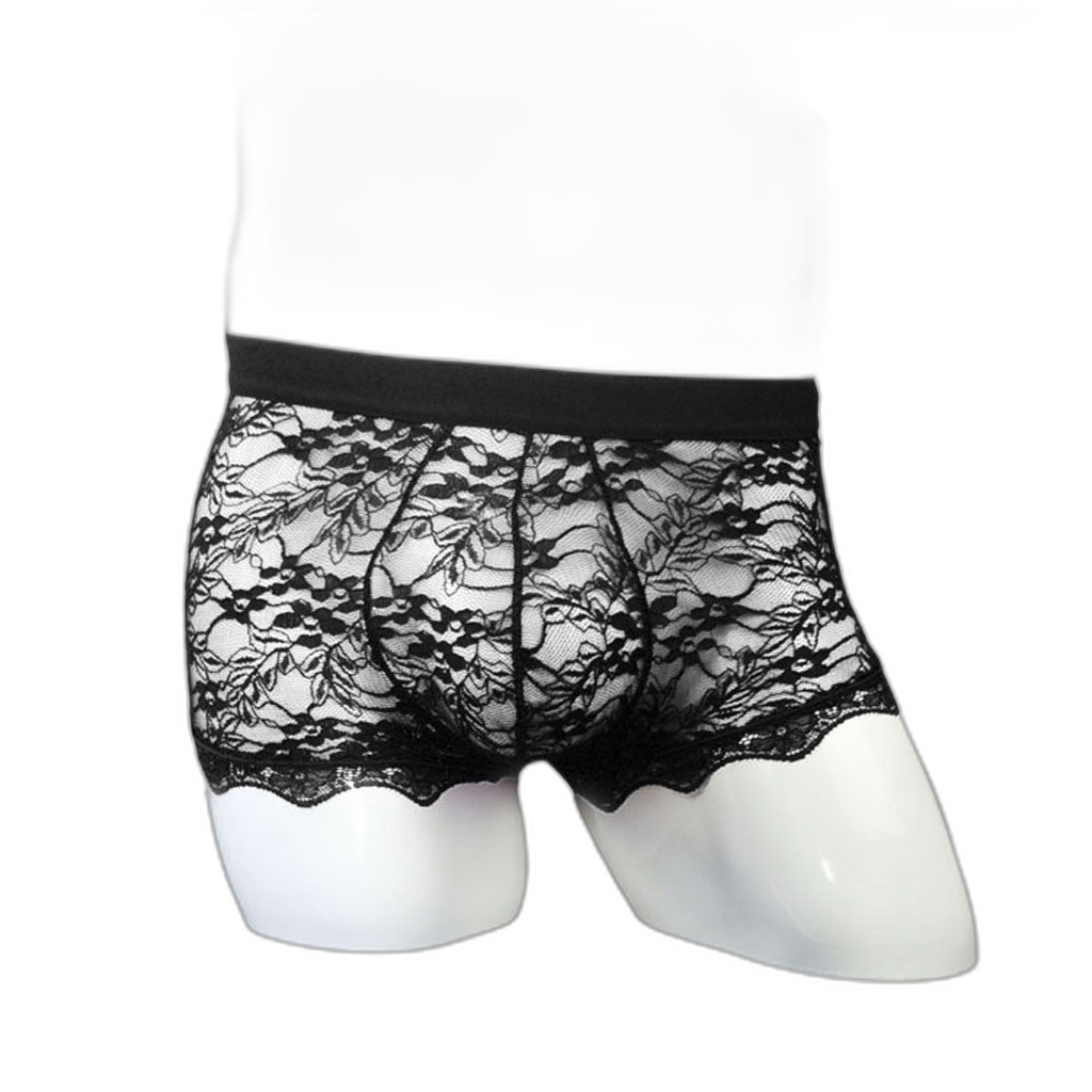 Sexy Men's Lace Back Panties