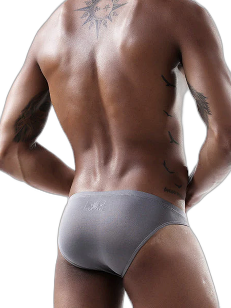 4 Pack Men's Support Pouch Traceless Ice Silk Underwear