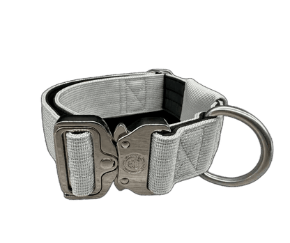 4cm Tactical Tracker Collar Grey