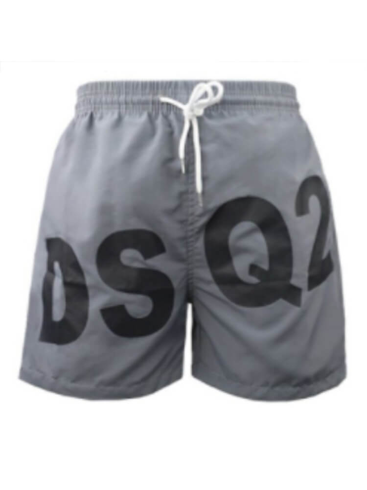 Men's Letter Print Athletic Outdoor Beach Shorts