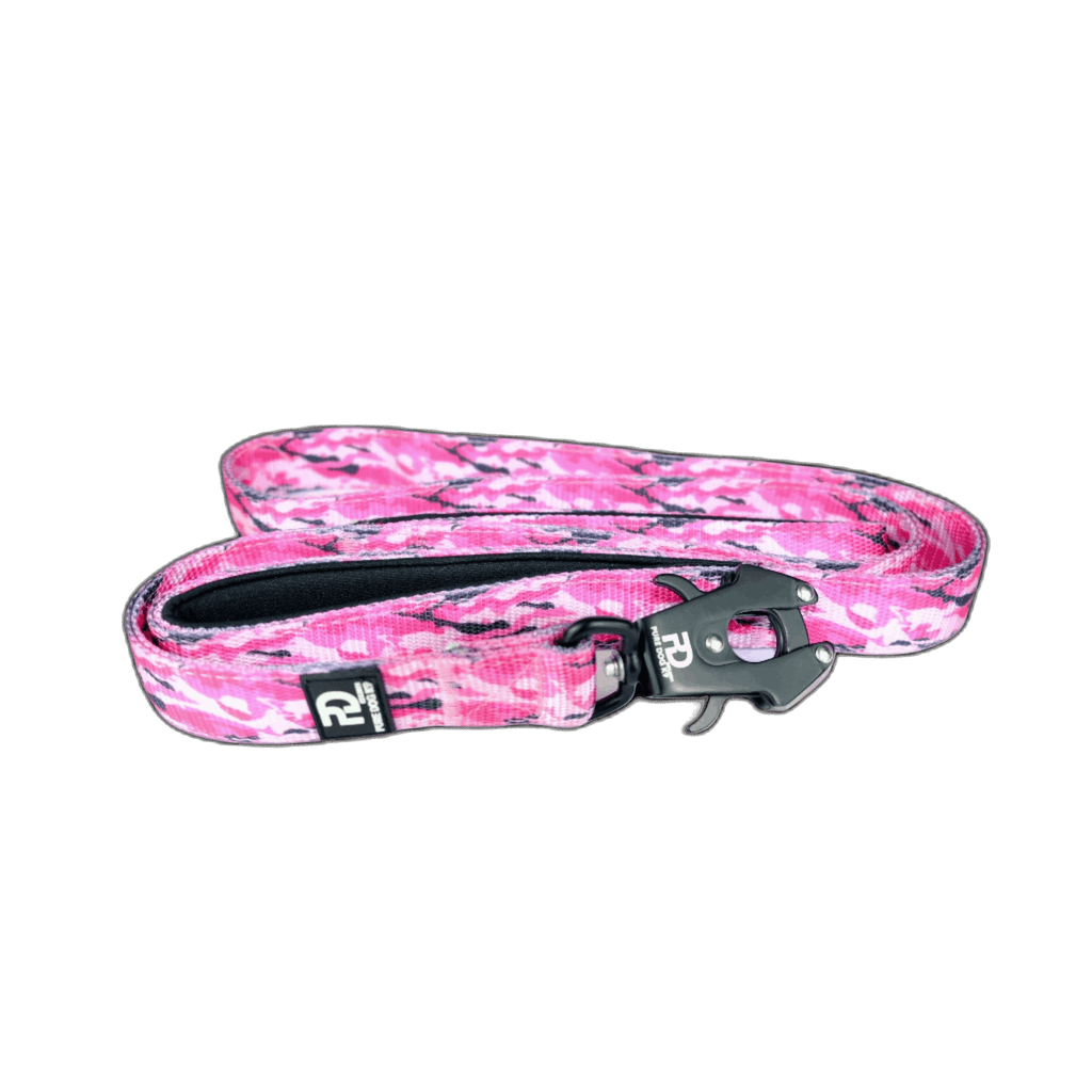 Pure Dog K9 Lead Pink Camo