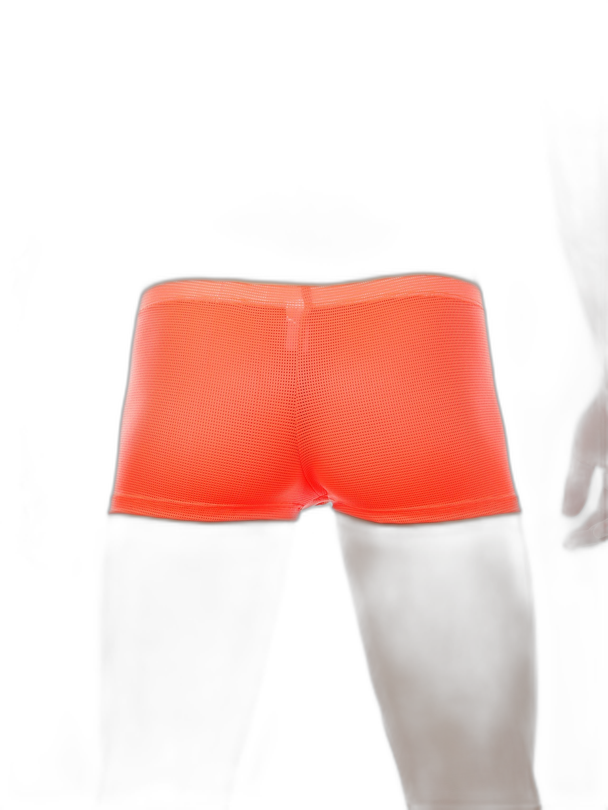 Men's Big Pouch U-convex Trunks with Fly
