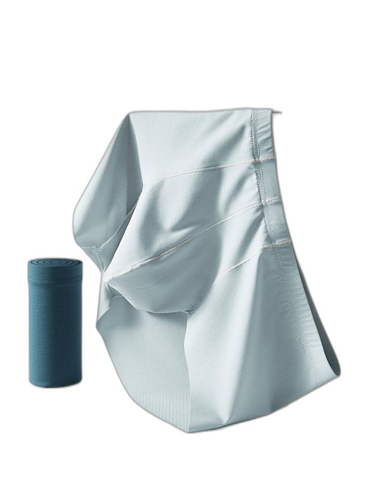 3 Pack Men's Contoured Pouch Seamless Trunks
