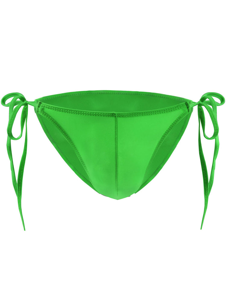Men's Semi-Transparent Ice Silk Spandex Briefs