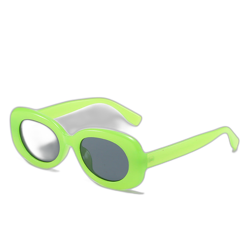 Retro Oval Sunglasses