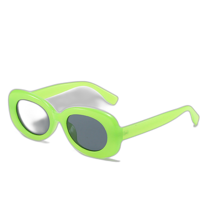 Retro Oval Sunglasses