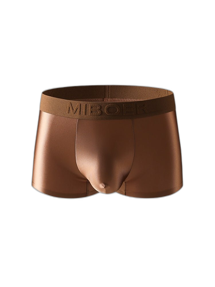 2 Pack Men's Premium Ice Silk Ultra-Soft Lightweight & Airy Trunks