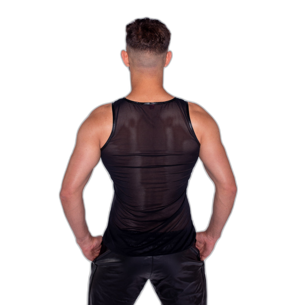 Prowler RED Mesh Vest Black
