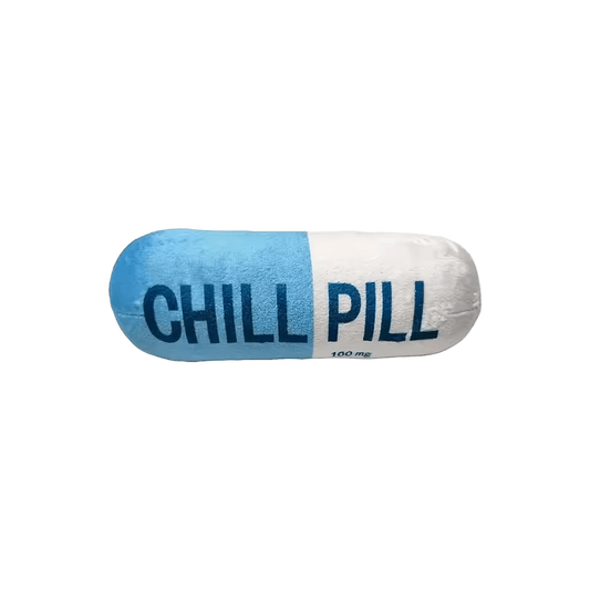 Chill Pill Plushie Blue