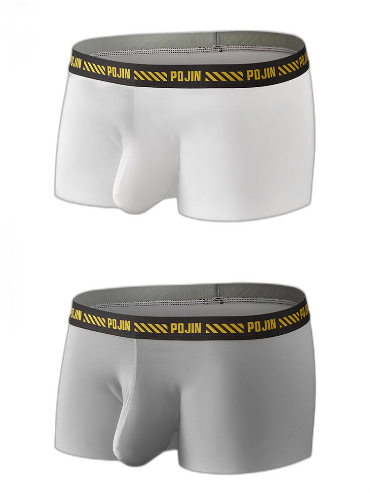 Men's Bulge Enhancing Pouch Seamless Trunks