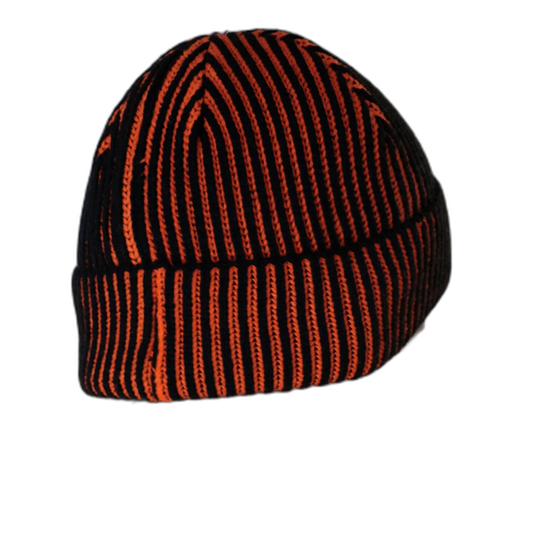 Breedwell Darkroom Rib Beanie Neon Orange