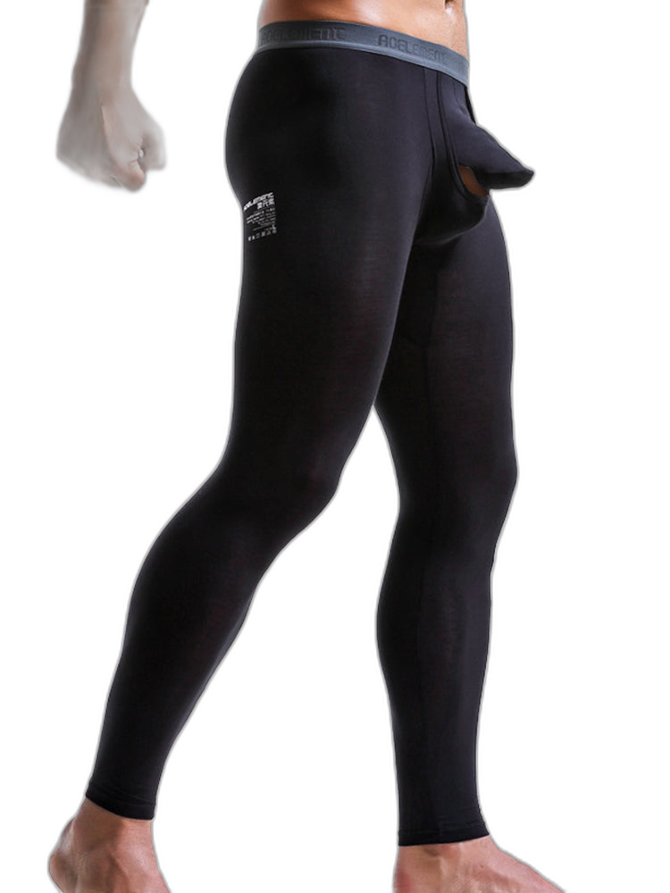 Men's Mid-Weight Wicking Thermal Bottoms
