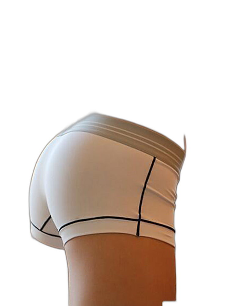 2 Pack Men's Detachable Pouch Breathable Boxer Briefs