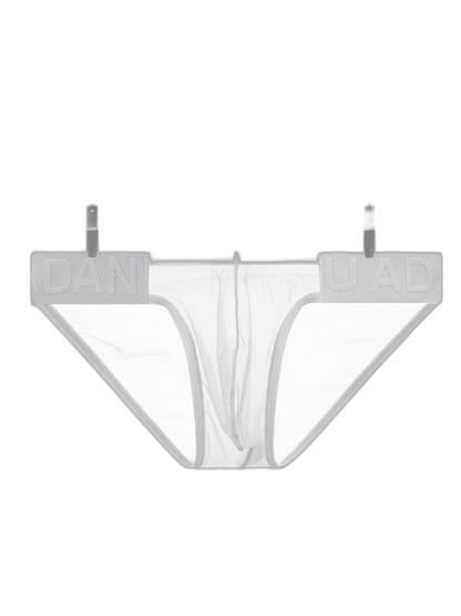 2 Pack Ultra-Thin Men's Breathable Semi-Transparent Sexy Bikini