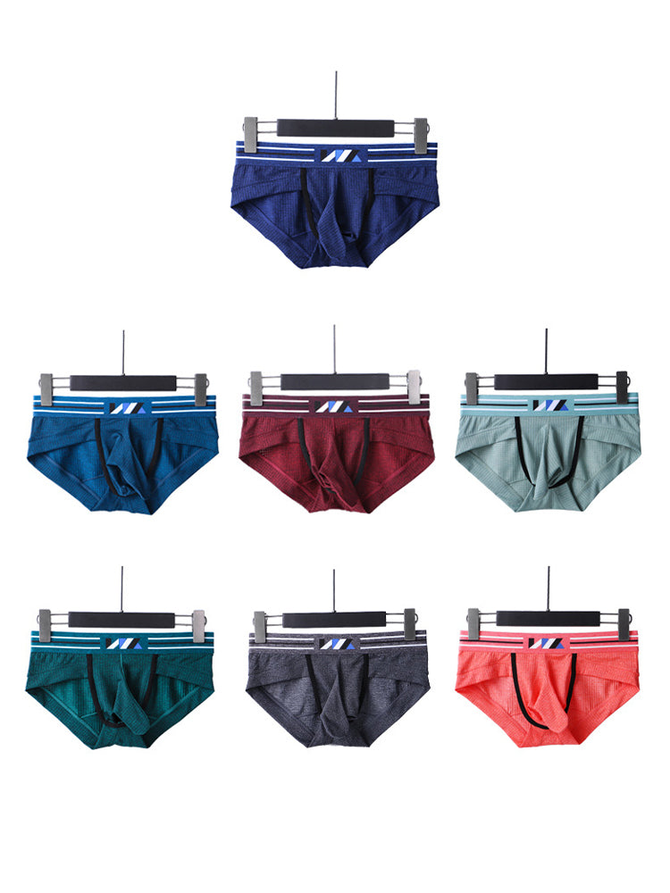 2 Pack Soft Separated Pouch Mens Briefs