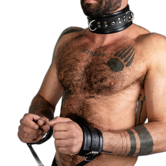ruff GEAR Hardcore 5 Piece Leather Bondage Set