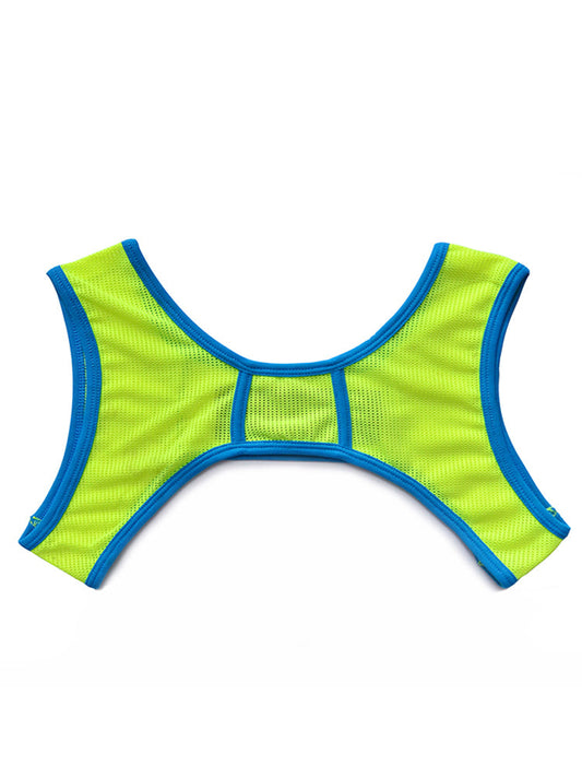 D.M Men's Party Gym Elastic Chest Strap