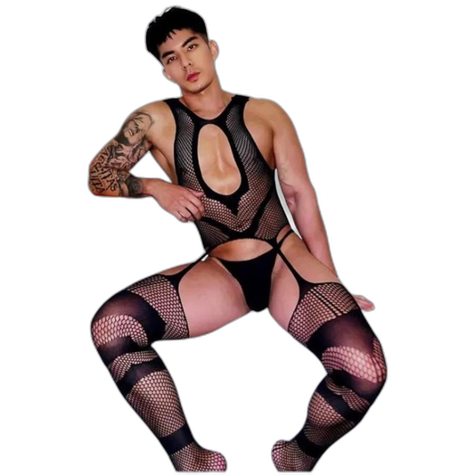Fishnet Fetish Bodysuit