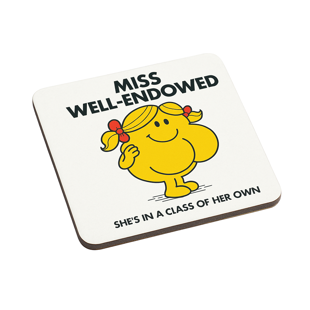 Cheeky Coasters | Miss Well-Endowed image 0